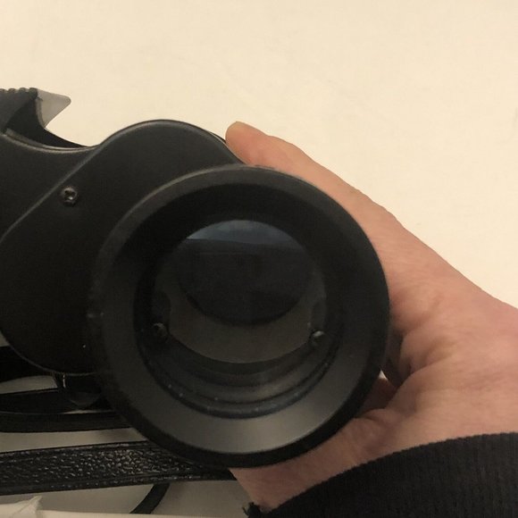 Vintage 60s Bushnell Ensign Binoculars 7x35 Insta Focus Case For Parts Repair - Picture 12 of 16